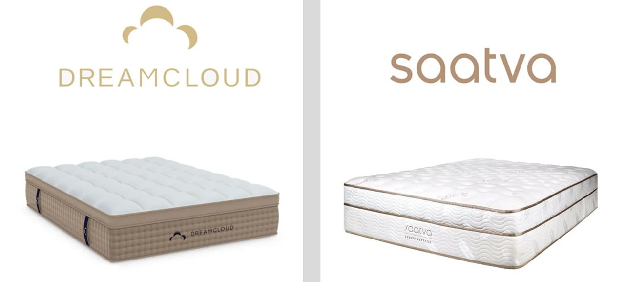 DreamCloud And Saatva Mattresses