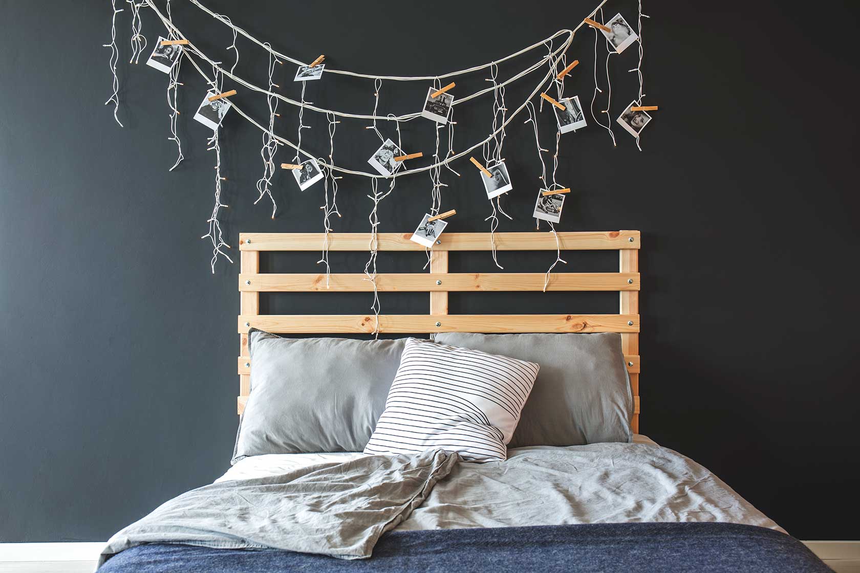Recycle Pallets Headboard