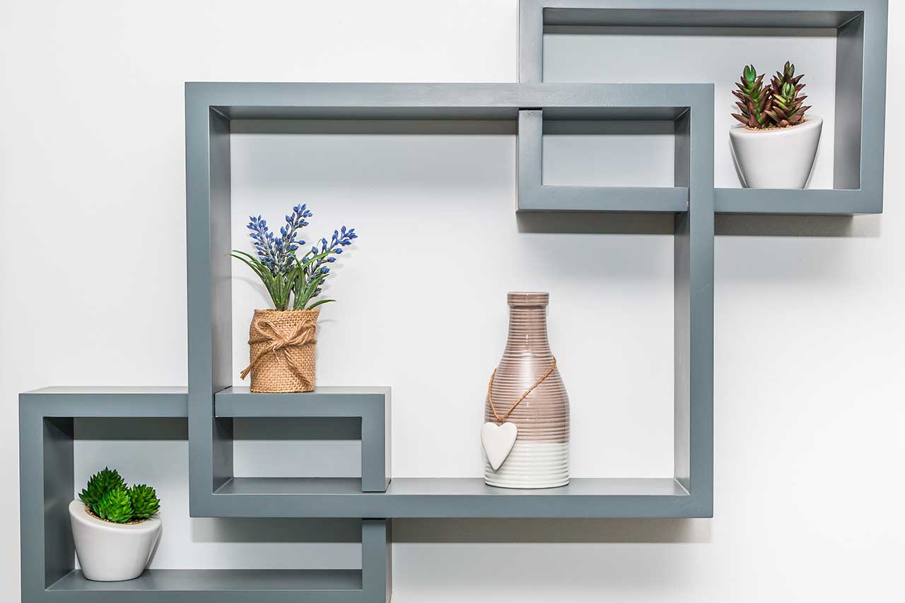 Decorative Shelf On Wall